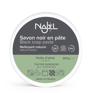 Sapun Negru Pasta Concentrata, Degresant Natural Multifunctional, 200g - NAJEL
