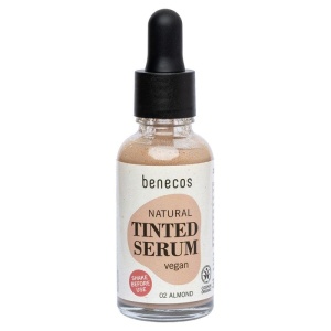 Ser bio nuantator pentru uniformizarea tenului si luminozitate, ten mediu 02 Almond - Benecos