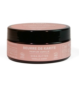 Unt de shea organic cu aroma de vanilie, 100g - NAJEL - Img 2
