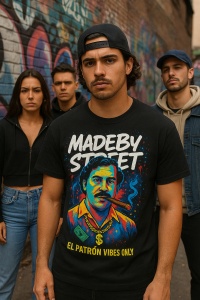 Tricou MadeByStreet – Pablo Escobar Edition
