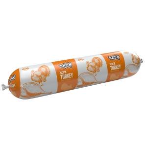 Hrană umedă pentru câini Tuf Tuf salam 900 g cu Curcan