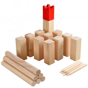 Kubb Outdoor Game - Garden Games for All Ages [DEMO]
