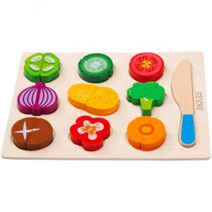 Pretend Vegetable Board - Wooden Play Food [DEMO]