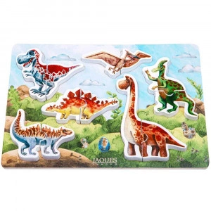 Wooden Dinosaur Puzzle - Kid's Puzzle Board [DEMO]