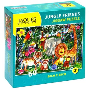 Jungle Puzzle - 50 Piece Animal Toy for Toddlers [DEMO] - Img 2
