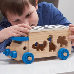 Kids Animal Safari Toy - Wooden Shape Sorter [DEMO] - Img 3