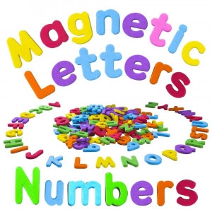 Magnetic Numbers and Letters - Magnets For Kids [DEMO]