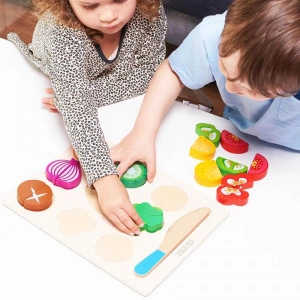 Pretend Vegetable Board - Wooden Play Food [DEMO] - Img 2