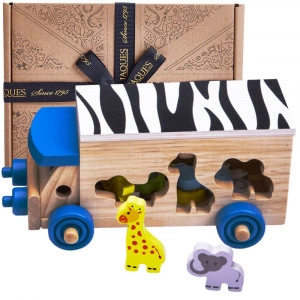 Kids Animal Safari Toy - Wooden Shape Sorter [DEMO] - Img 4