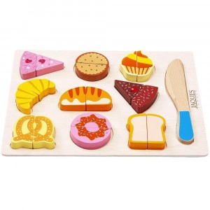 Pretend Bakery Board - Wooden Play Food [DEMO]