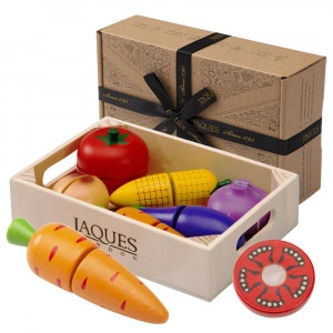 Pretend Play Food Set - Wooden Fruit and Veg [DEMO]
