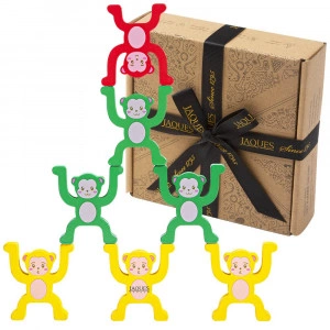 Stacking Monkeys - Wooden Stacking Toy [DEMO]