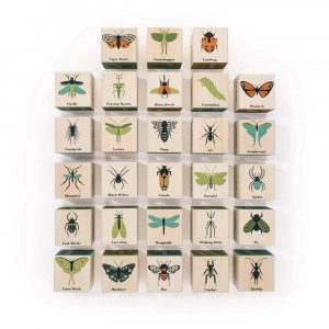 Bugs Wooden Alphabet Blocks [DEMO]