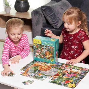 Jungle Puzzle - 50 Piece Animal Toy for Toddlers [DEMO] - Img 4