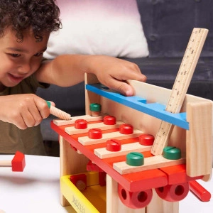 Kids Toolkit & Bench - Wooden Construction Toy [DEMO] - Img 3