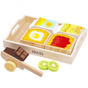 Wooden Breakfast in Bed Set - Play Food Set [DEMO]