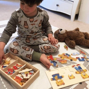 Wooden Puzzle Game - Bears Dress Up Set [DEMO] - Img 4