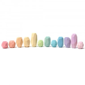 Ocamora Pastel Rainbow Wooden Gem Blocks [DEMO] - Img 2