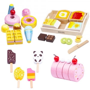 Wooden Food Bundle - Kid's Food Toys [DEMO]