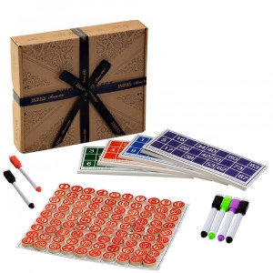 Bingo Set - Complete with Reusable Cards [DEMO]