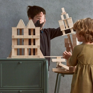 Clever Up! Unit Wooden Building Blocks 4.0 - 160 Pc. Set [DEMO] - Img 2