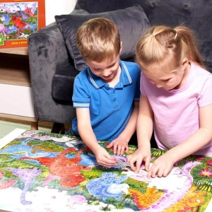 Dinosaur Puzzle - Kids Jigsaw 150 pieces [DEMO] - Img 2