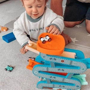 Wooden Carpark Toy - Car Garage for Kids [DEMO] - Img 3