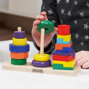 Colour Stacker - Wooden Stacking Toy [DEMO] - Img 3