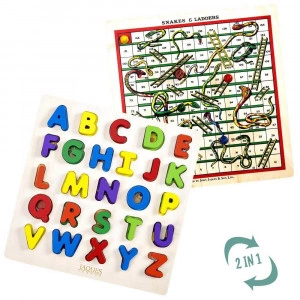 Let's Learn the Alphabet with Snakes and Ladders Set [DEMO]