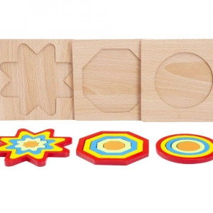 Rainbow Shape Puzzles - Wooden Shape Sorters [DEMO] - Img 4
