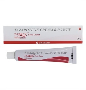 Crema Tazret, solutia avansata pentru combaterea acneei si regenerarea pielii, tratament psoriazis, riduri, acnee, Glenmark, 20 g