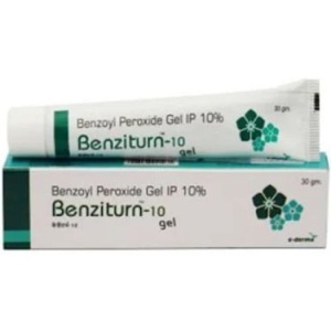 Benzoil Peroxide 10% gel efect keratolitic si exfoliativ, actionand impotriva comedoanelor in cadrul tuturor stadiilor acestora de dezvoltare, Benzaturin - Img 2