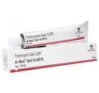 Tretinoin gel 0,05 % Tratarea acneei (cosuri, puncte negre, puncte albe), Micsorarea porilor, Estomparea petelor pigmentare, Diminuarea ridurilor fine, 20 g