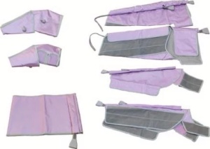 Aparat de presoterapie profesional cu 24 de camere, drenaj limfatic, aparat de slabit, detoxifiere, Doris DO-S08 - Img 4