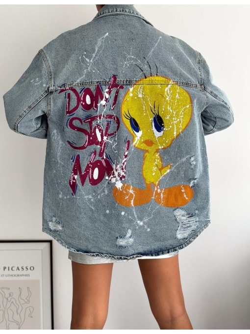 Geacă blug oversize Tweety