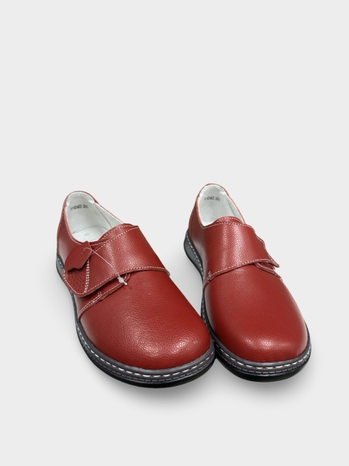Pantofi damă roșii Ania | Piele Naturală
