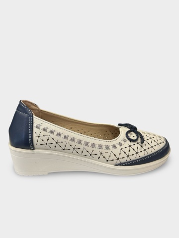 Pantofi dama beige Elissa - Img 1