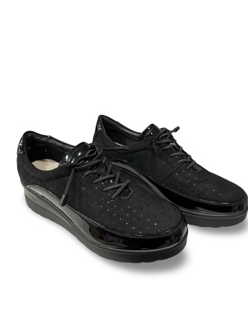 Pantofi damă casual negru Simona - Img 2