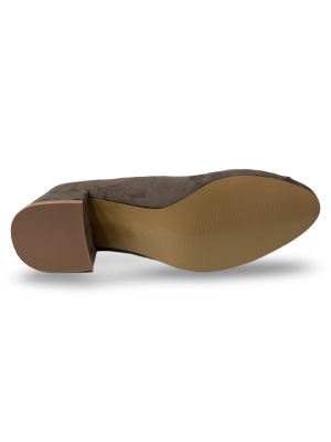 Pantofi damă cu toc beige Bryta - Img 5