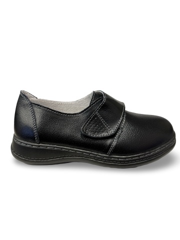 Pantofi damă negrii Violeta | Piele naturală - Img 1