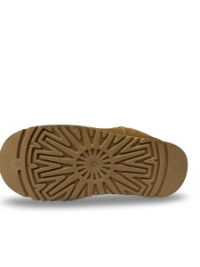 Ghete damă beige Layla | Piele naturală - Img 6