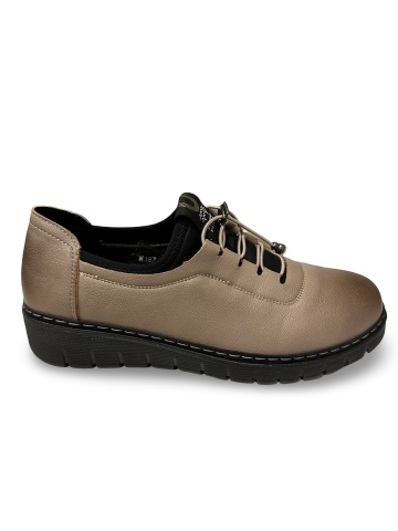 Pantofi damă casual beige Serena - Img 1