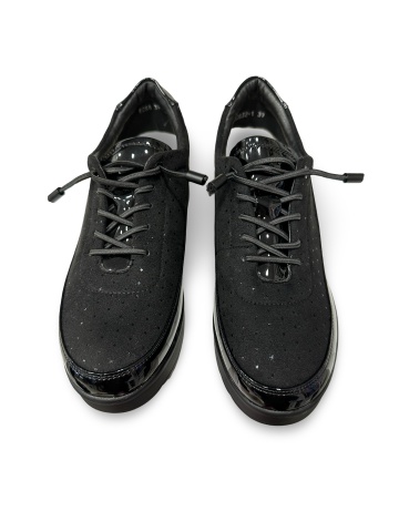 Pantofi damă casual negru Simona - Img 3