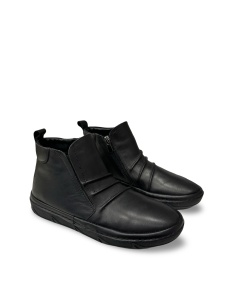 Ghete damă negru Larisa | piele naturală - Img 1