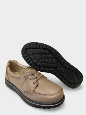 Pantofi casual damă beige Cindy - Img 2