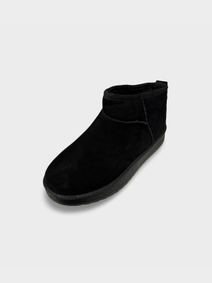 Ghete damă îmblănite negru Ami - Img 3