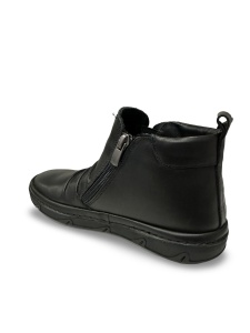 Ghete damă negru Larisa | piele naturală - Img 2