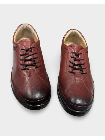 Pantofi damă bordo Cielo | Piele Naturală - Img 3