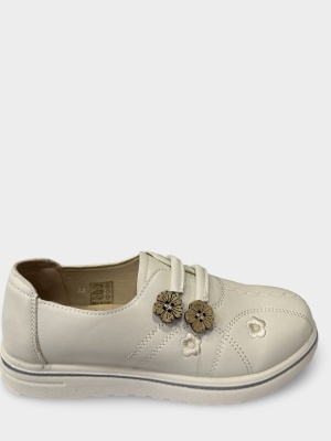 Pantofi casual dama beige Bonnie - Img 1