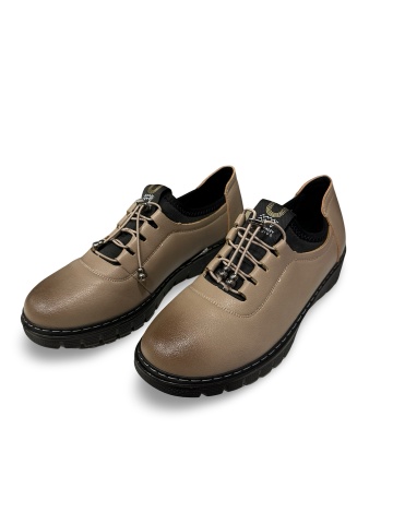 Pantofi damă casual beige Serena - Img 4
